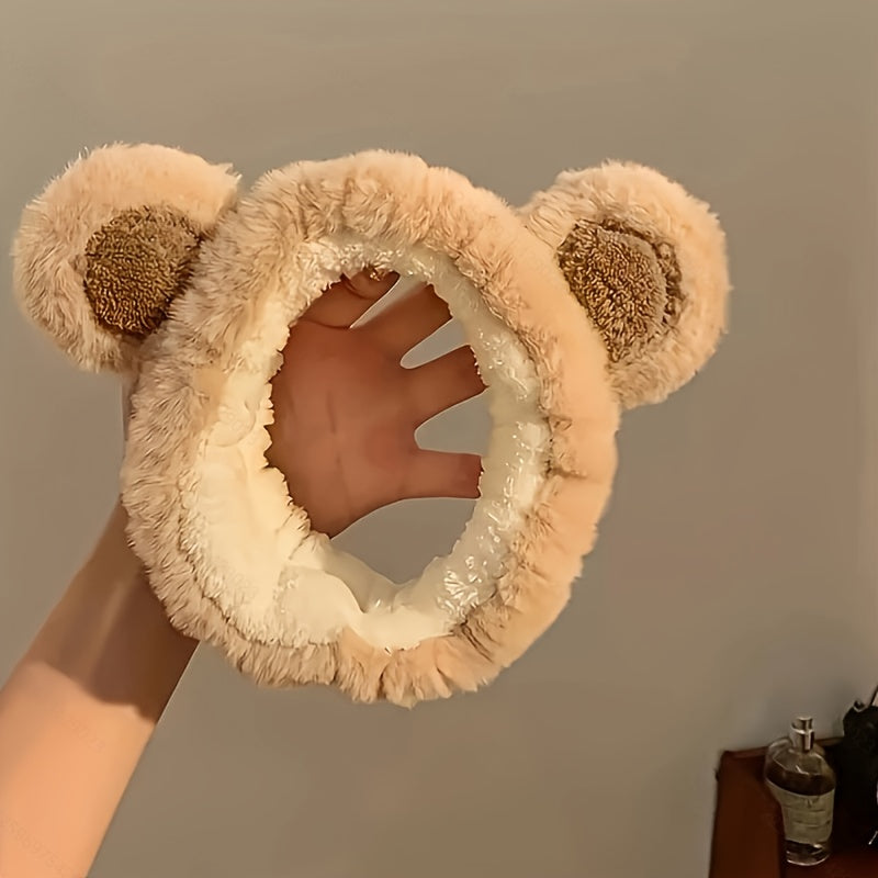 Cute Bear Ear Headband for Women