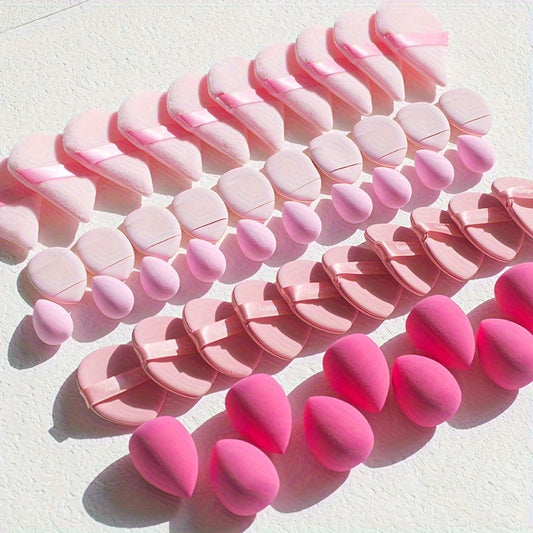 50-Piece Makeup Tool Set with Blenders & Sponges