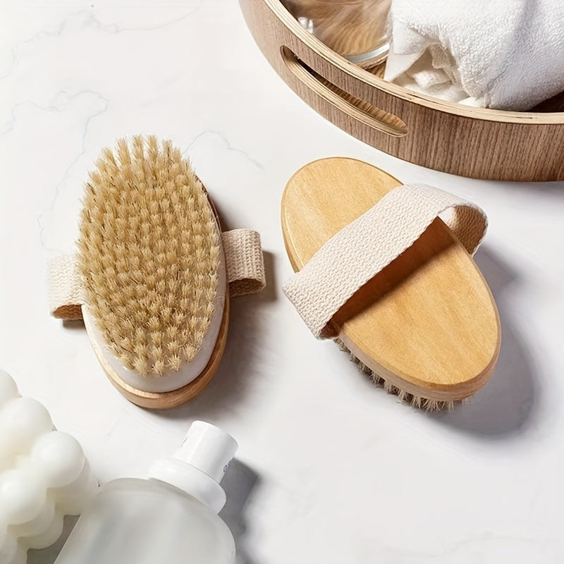 Natural Bristle Body Brush