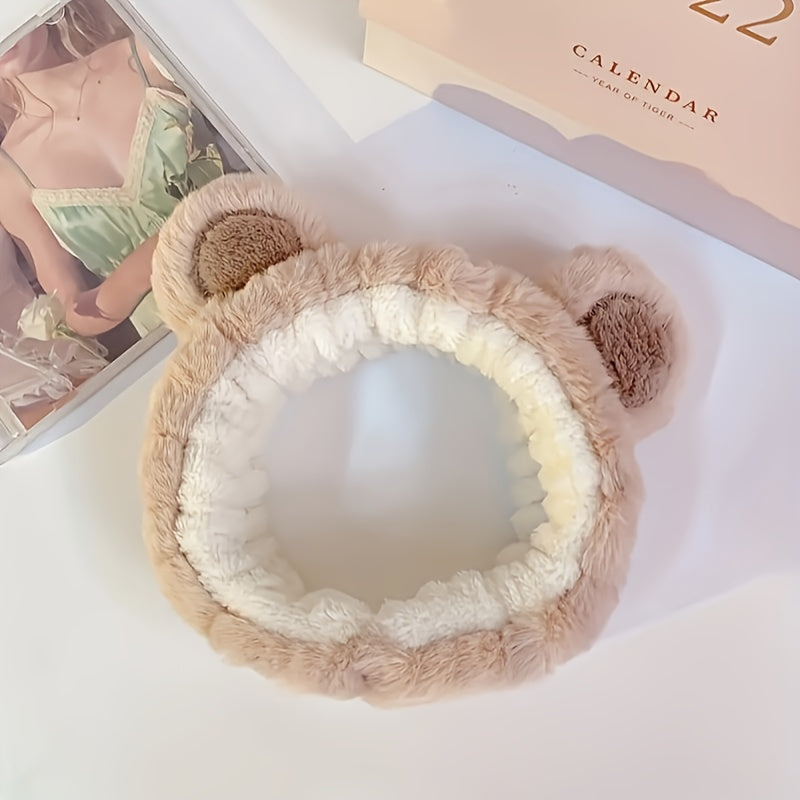 Cute Bear Ear Headband for Women