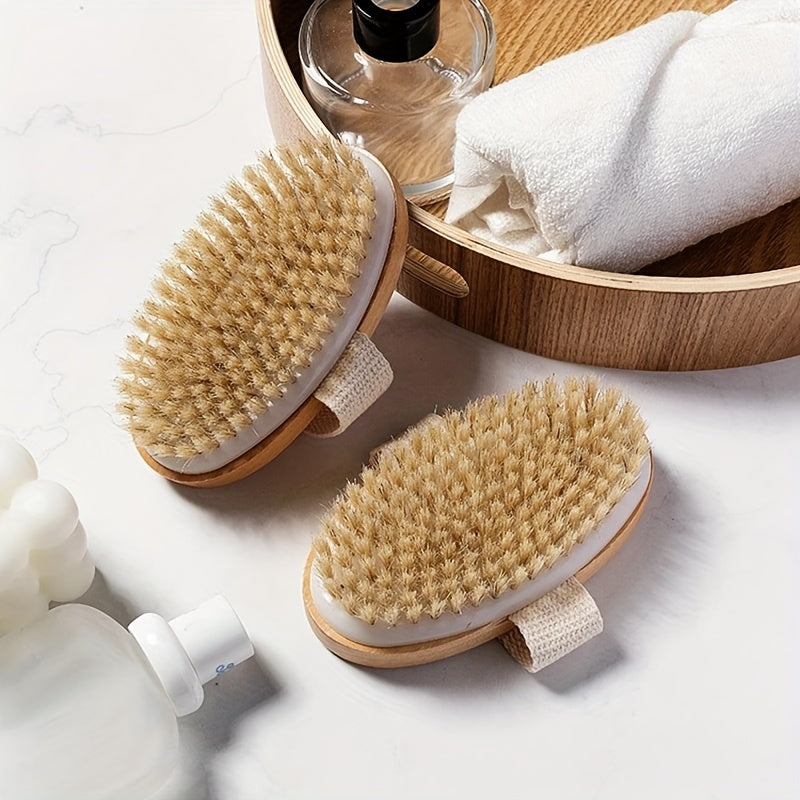 Natural Bristle Body Brush