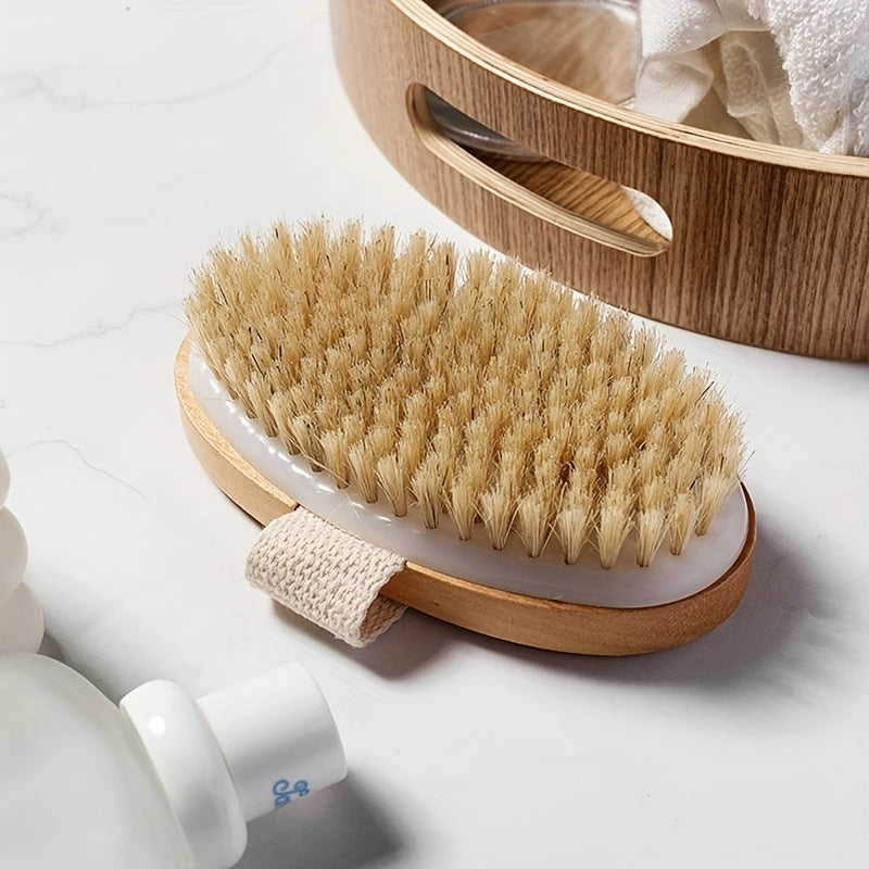 Natural Bristle Body Brush