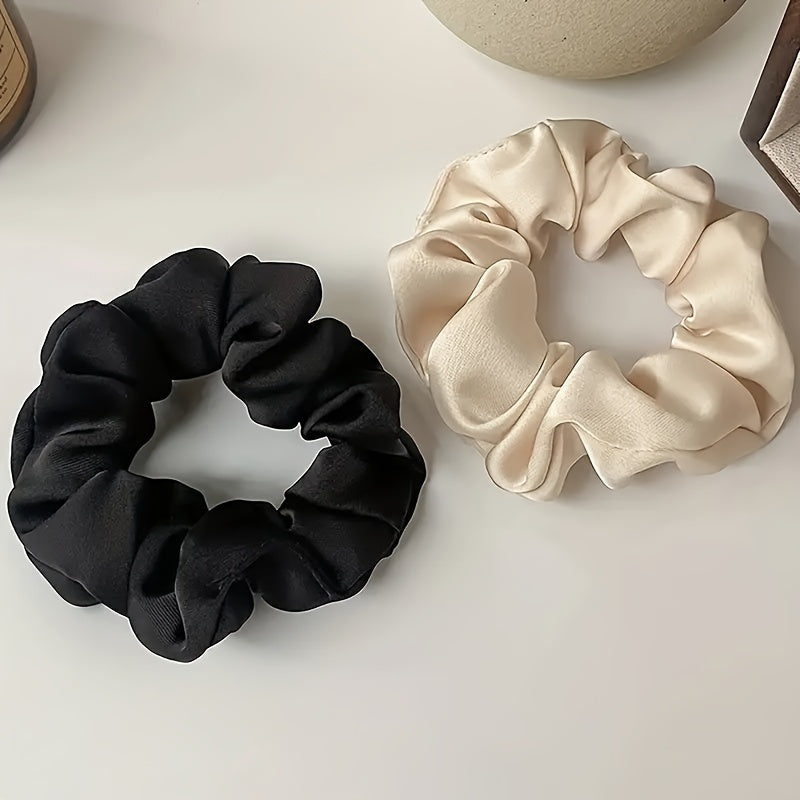 Women’s Soft Satin Hair Scrunchies 4pcs